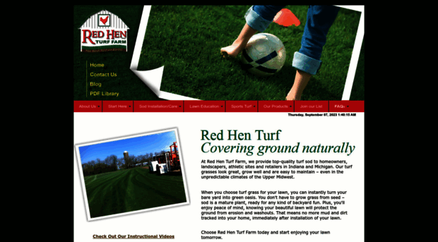 redhenturf.com