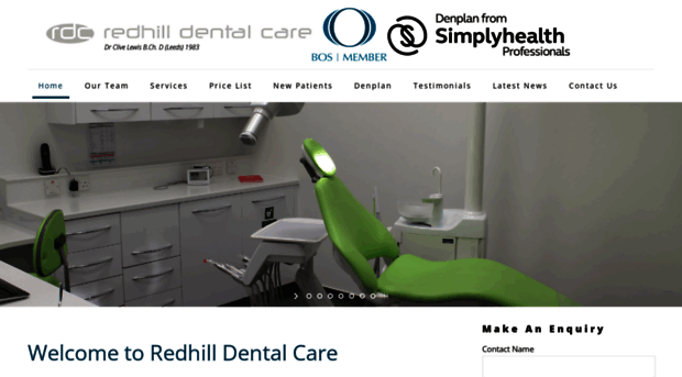 redhilldentalcare.co.uk