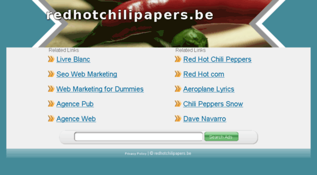 redhotchilipapers.be