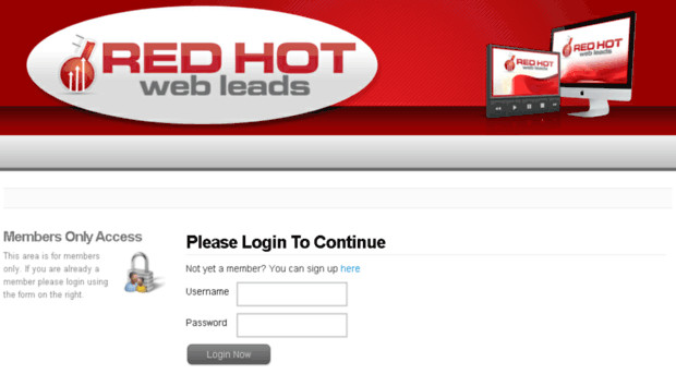 redhotwebleads.com