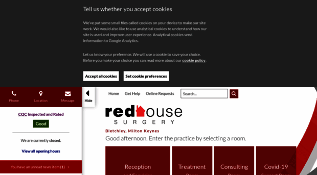 redhousesurgery.co.uk