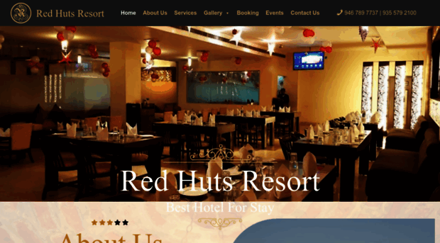 redhutsresort.com