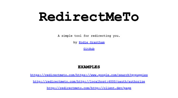 redirectmeto.com