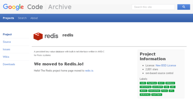 redis.googlecode.com