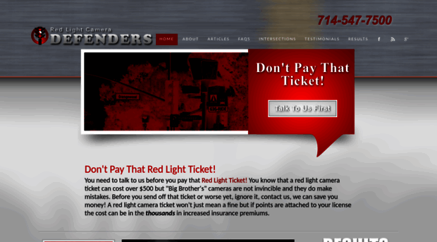 redlightcameradefenders.com