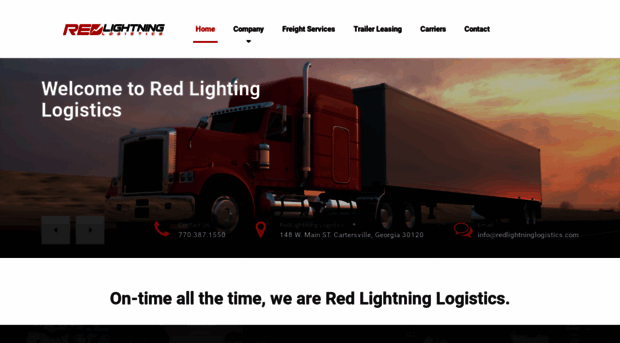 redlightninglogistics.com