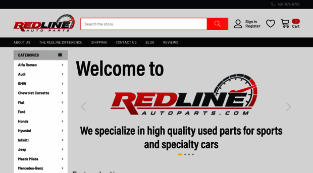 redlineautoparts.com