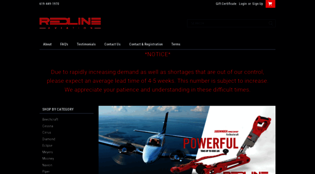 redlineaviation.com