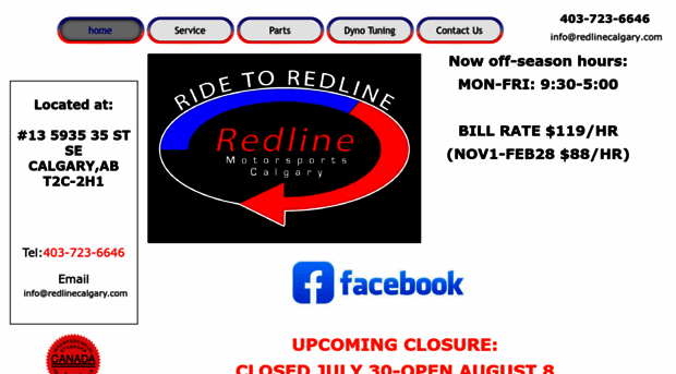 redlinecalgary.com