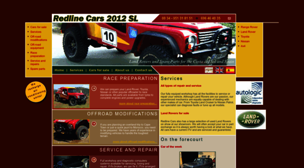 redlinecars.es