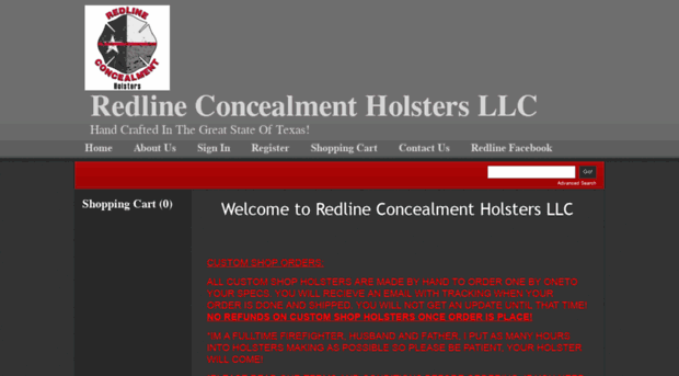 redlineconcealmentholsters.com