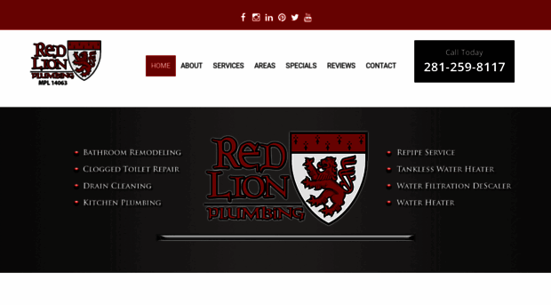 redlionplumbing.com