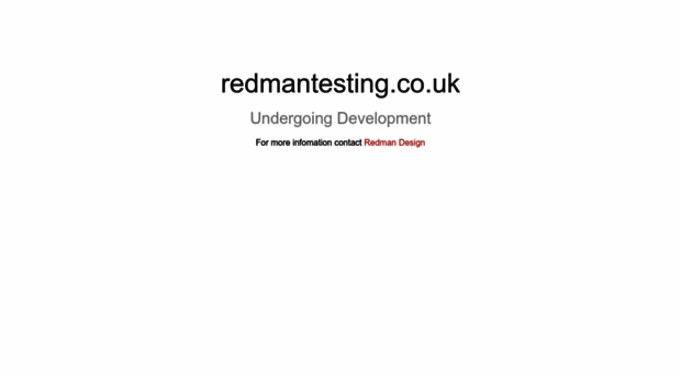 redmantesting.co.uk