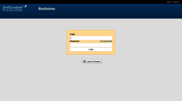 redmine.2ndquadrant.com