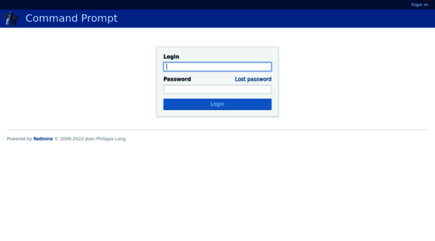 redmine.commandprompt.com