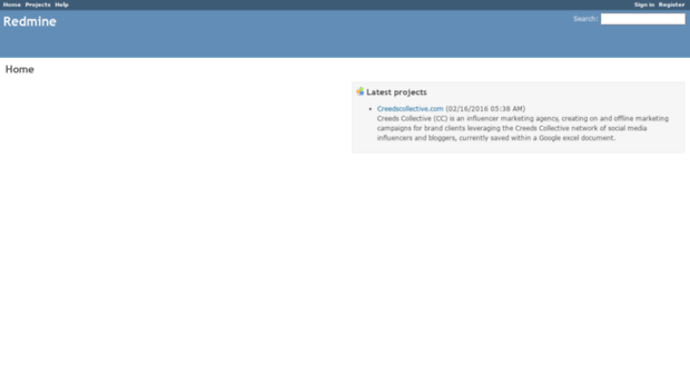 redmine.creedscollective.com