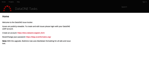 redmine.dataone.org