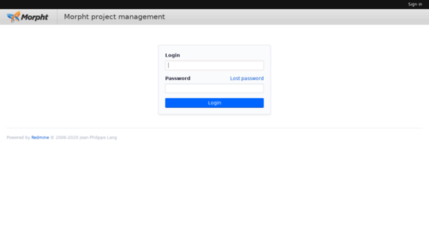 redmine.morpht.com