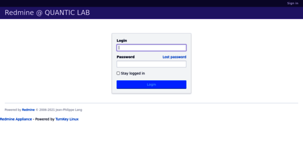 redmine.quanticlab.com