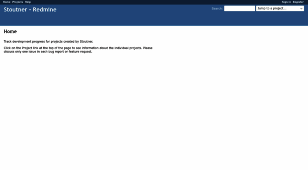 redmine.stoutner.com