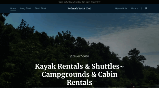 redneckyachtclubcanoeandkayakrental.com