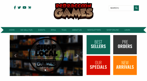 redraccoongames.com