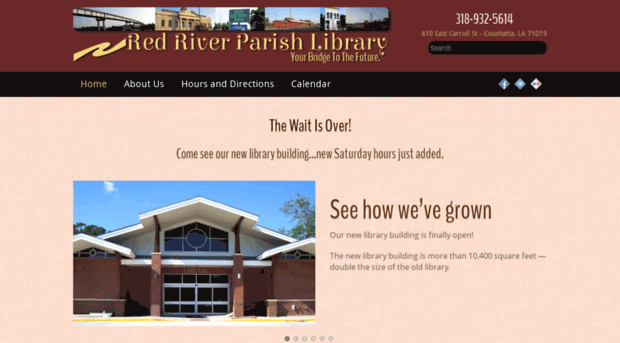 redriverlibrary.org