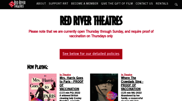 redrivertheatres.org