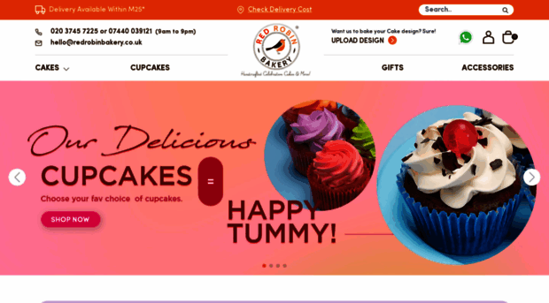 redrobinbakery.co.uk