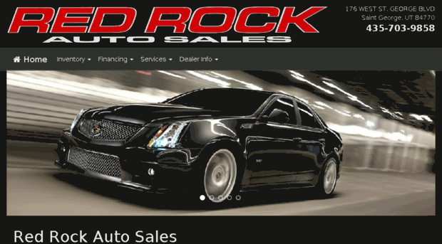 redrockautosales.com