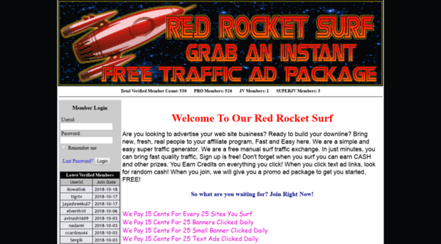 redrocketsurf.com