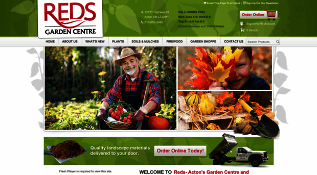 redsgardencentre.com