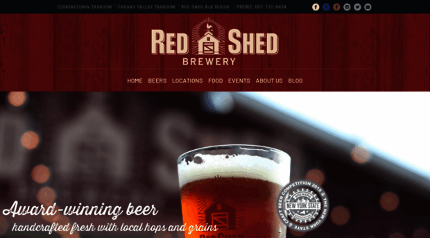 redshedbrewing.com