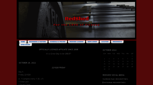 redshedcrossfit.com