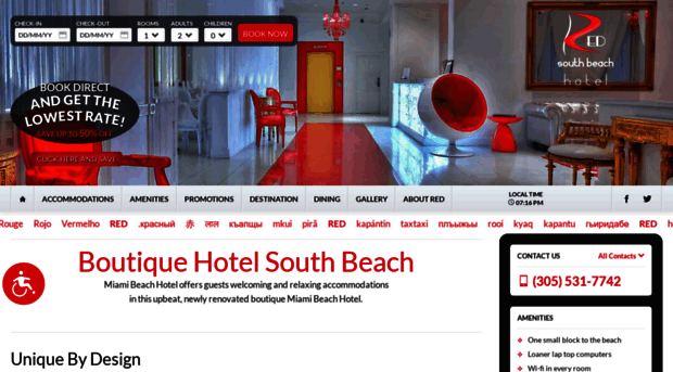 redsouthbeach.com