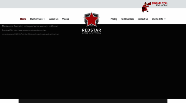redstarhomeinspection.com