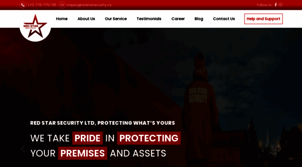 redstarsecurity.ca - Home - Red Star Security - Red Star Security