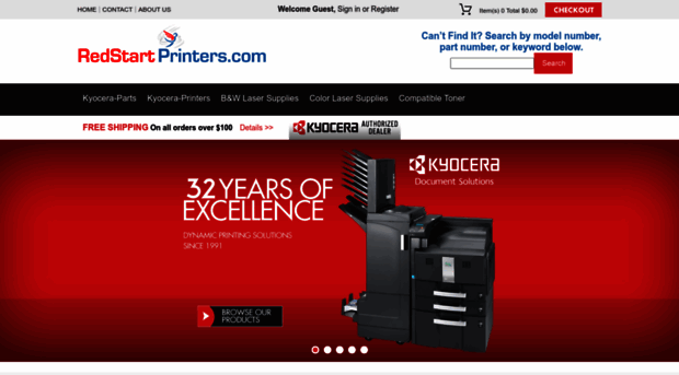 redstartprinters.com