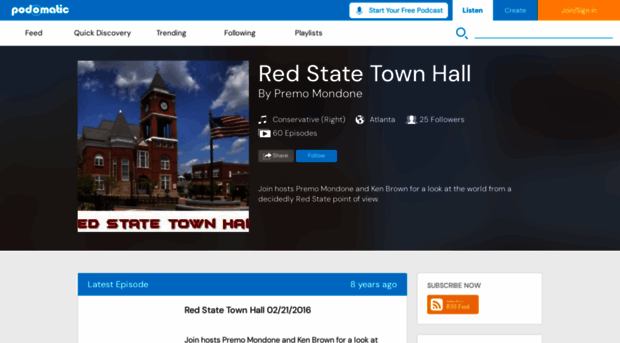 redstatetownhall.podomatic.com