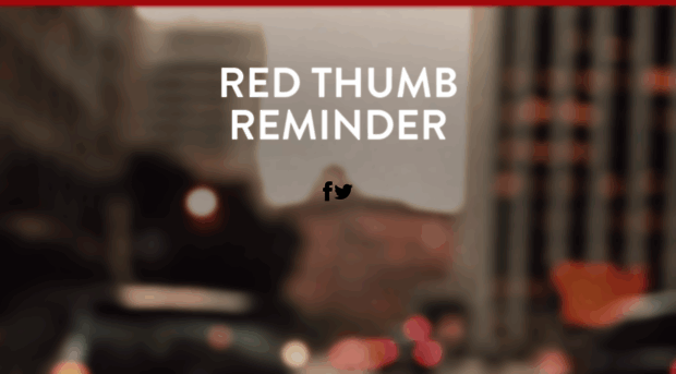 redthumbreminder.com