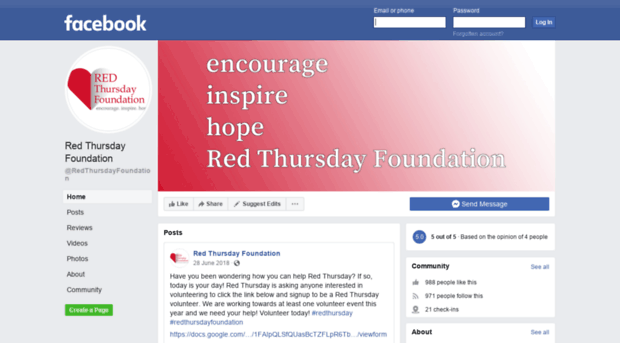 redthursday.org