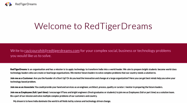 redtigerdreams.com