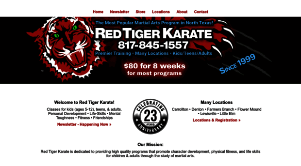 redtigerkarate.com