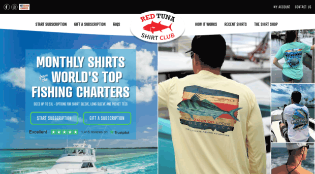 redtunashirtclub.com