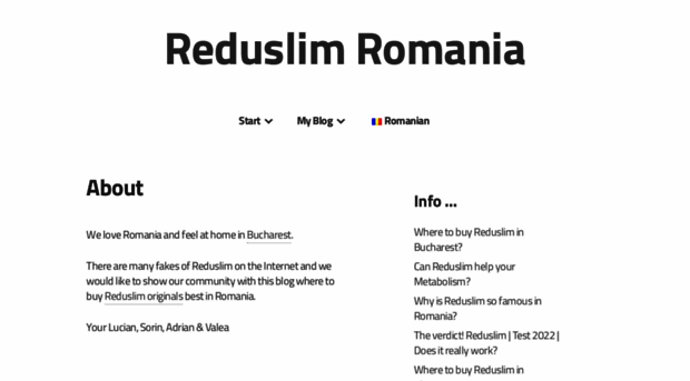 reduslim-romania.info