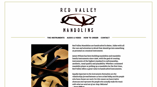 redvalleymandolins.com