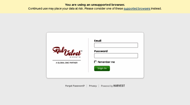 redvelvetevents.harvestapp.com