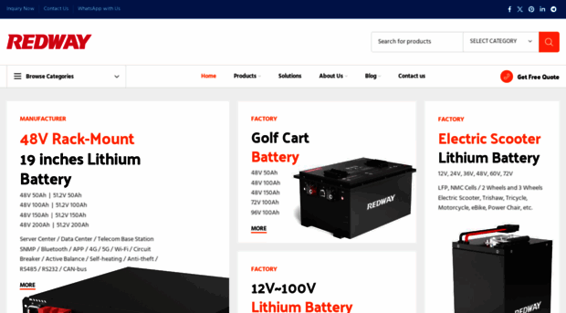 redwaybattery.com