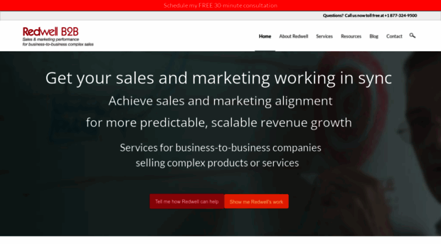 redwellb2b.com