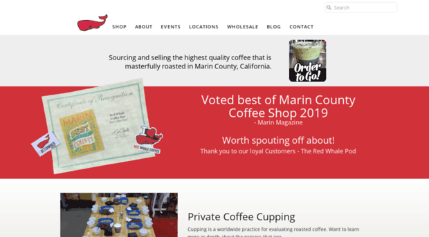 redwhalecoffee.com